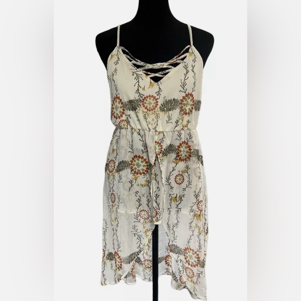 Maurices Sheer Hi/Low Boho Tank Size 3X